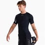 Black/Silver - 2XU - Core Compression Mens Base Layer Short Sleeve Top