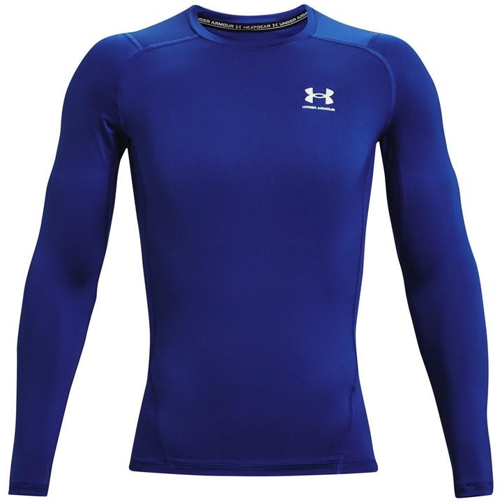 Under Armour Men's Blue Heatgear® Long Sleeve in Size L, Sports Direct