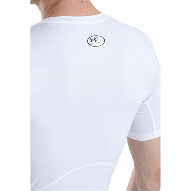 White - Under Armour - HeatGear® Short Sleeve Mens