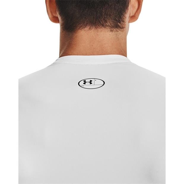 White - Under Armour - HeatGear® Short Sleeve Mens