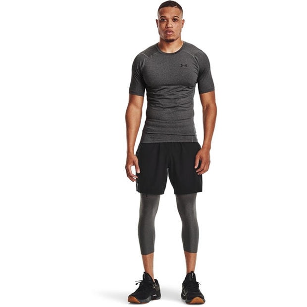 Carbon Heather - Under Armour - HeatGear® Short Sleeve Mens