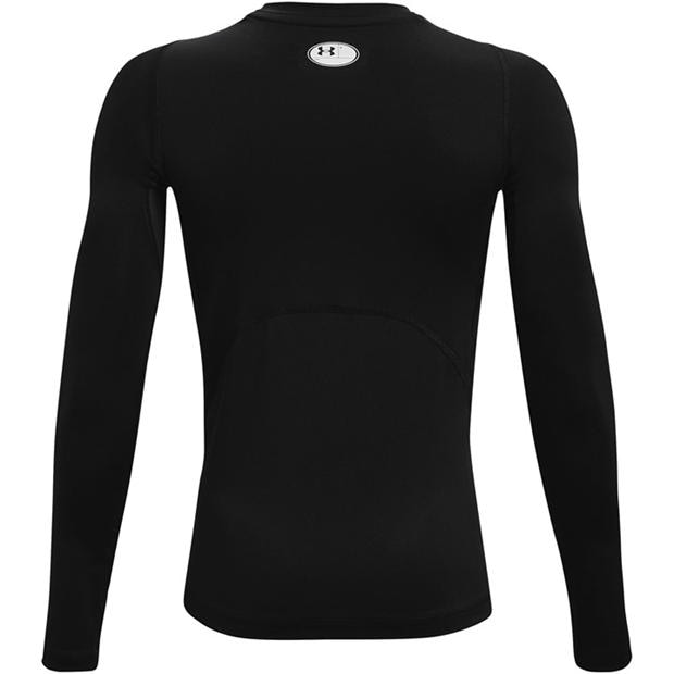 Black - Under Armour - HeatGear® Long Sleeve Boys