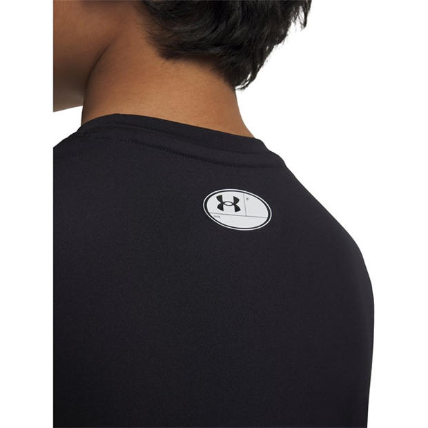 Black - Under Armour - HeatGear® Long Sleeve Boys