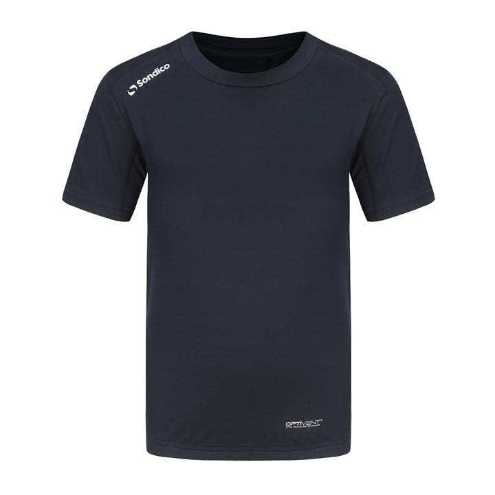 Sondico Boys Blue Core Baselayer Ss  in Size 13 Years, Sports Direct