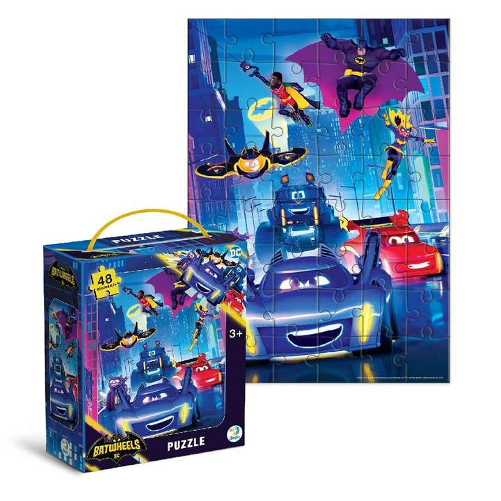 Dodo  Kids  Puzzle Meet The Batwheels 48 Pcs, Sports Direct