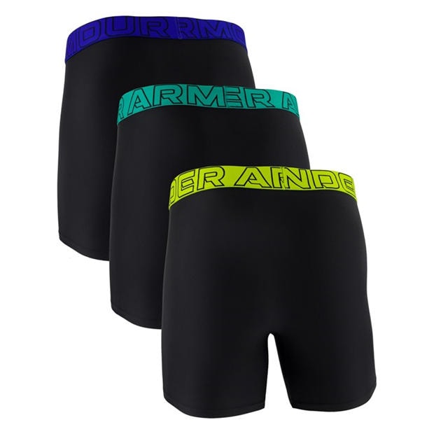 Blk/Grn/Ctr/Blu - Under Armour - Men's Performance Tech Boxers