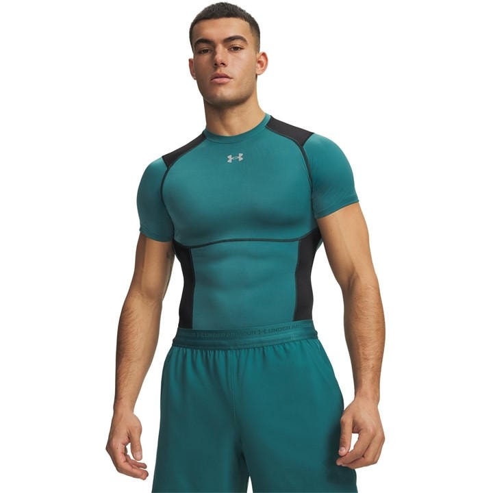 Under Armour Men's Green Baselayer Top in Size M, Sports Direct