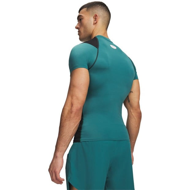 Green/Black - Under Armour - Men's Baselayer Top