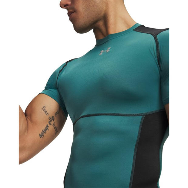 Green/Black - Under Armour - Men's Baselayer Top