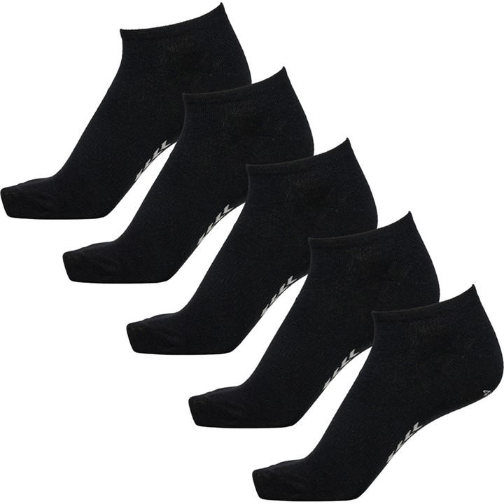 Hummel  Black Ankle Trainer Socks in Size 1 - 6, Sports Direct