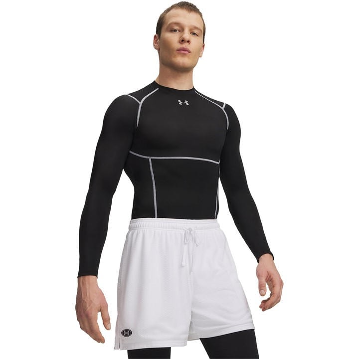 Under Armour Men' Black Baselayer Top in Size S, Sports Direct