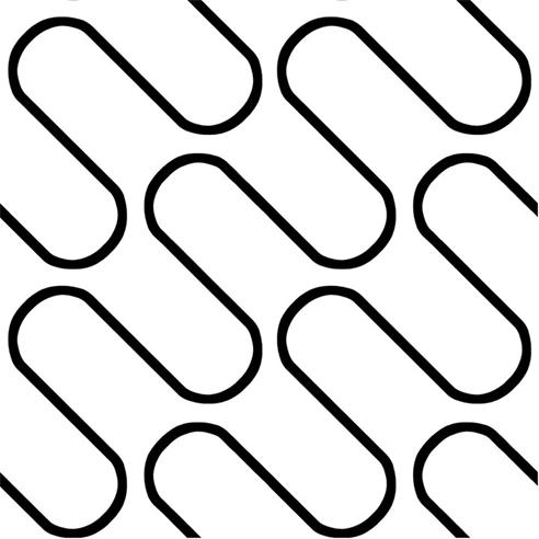 Catherine Lansfield - Linear Curve Geometric Wallpaper
