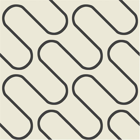 Catherine Lansfield - Linear Curve Geometric Wallpaper