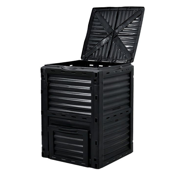 Breeins  Black 300L Garden Compost Bin, Sports Direct