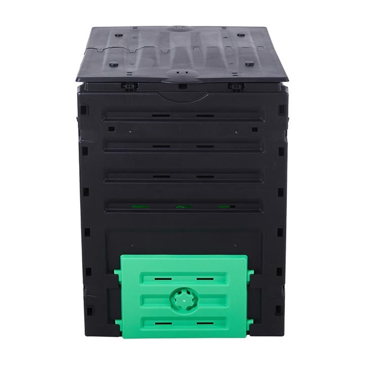 Breeins  Black 450L Garden Compost Bin, Sports Direct