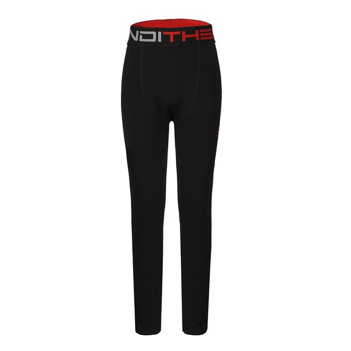 Sondico Boys Black S Therm Tights  in Size 9 - 10 Years, Sports Direct