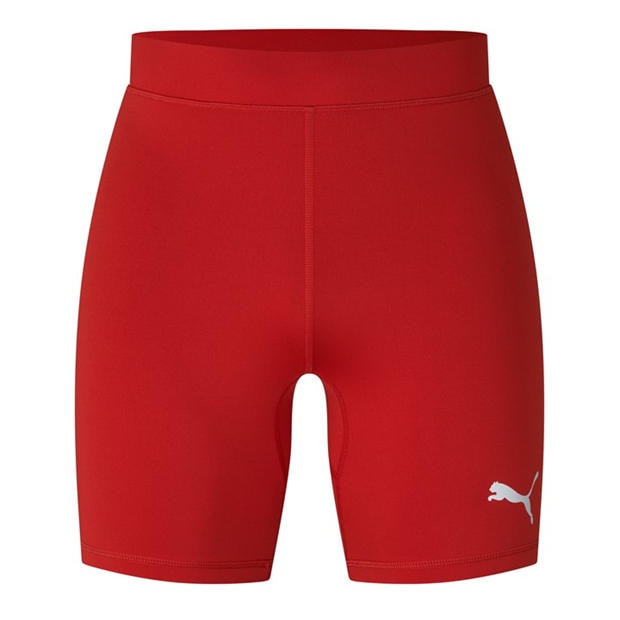 Red - Puma - Liga Short Tights Mens