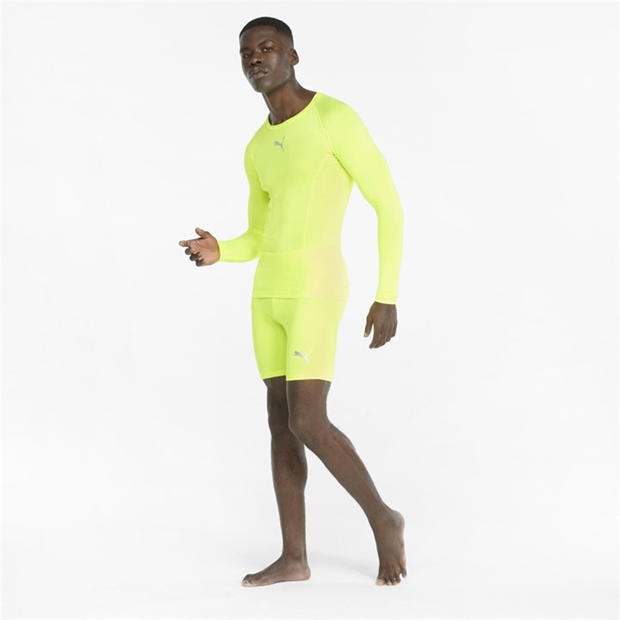 Yellow Alert - Puma - Liga Short Tights Mens