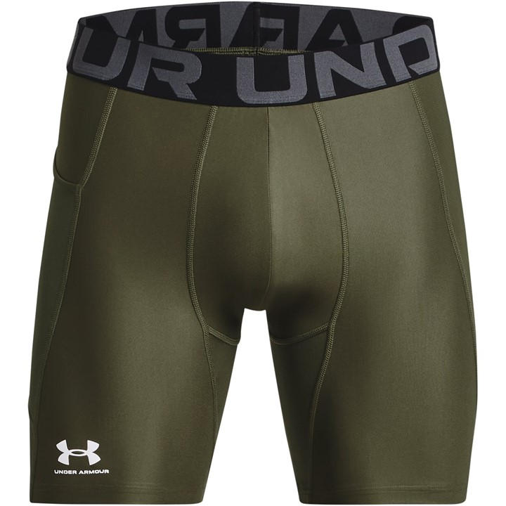Under Armour Men's Green Heatgear® Compression Shorts in Size XL, Sports Direct