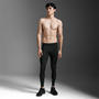 Black/Silver - 2XU - Core Compression Tights Mens