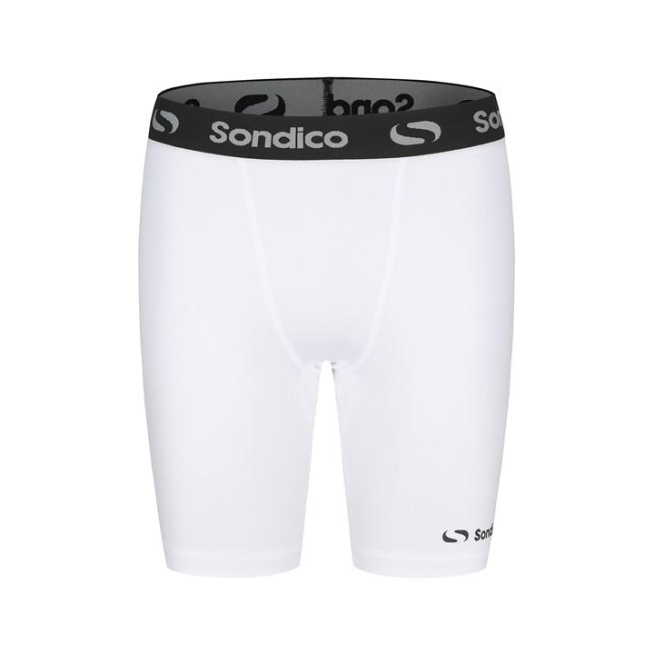 Sondico Men's White Core 6 Base Layer Shorts in Size L, Sports Direct