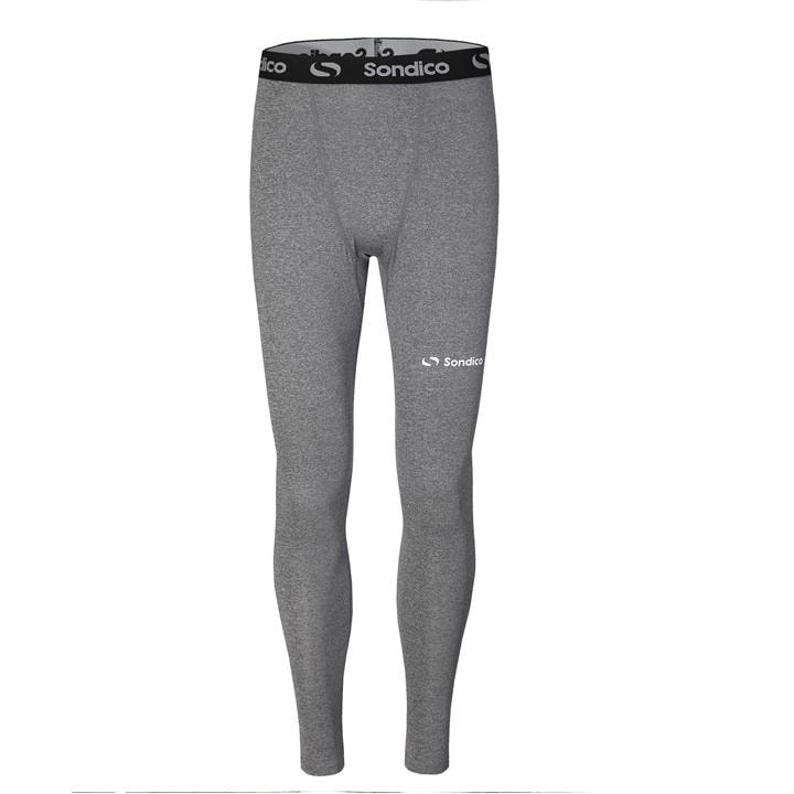 Sondico Men' Grey Core Tights in Size S, Sports Direct