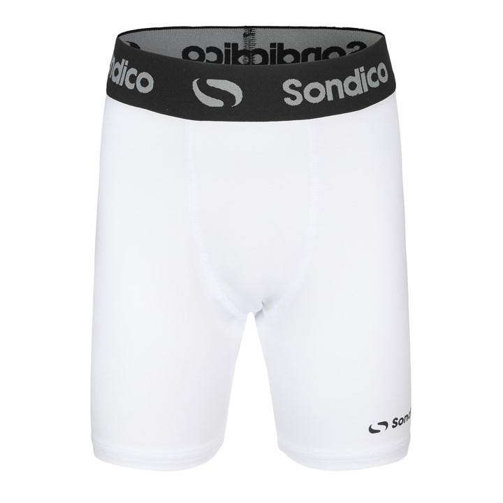 Sondico Boys White Core Shorts  in Size 13 Years, Sports Direct
