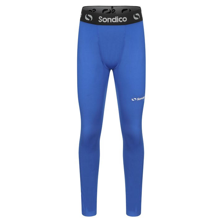 Sondico Boys Blue Core Baselayer Tights Juniors Size 9