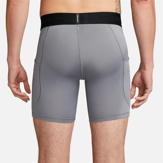 SmokeGrey/Black - Nike - Pro Core 9 Base Layer Shorts Mens