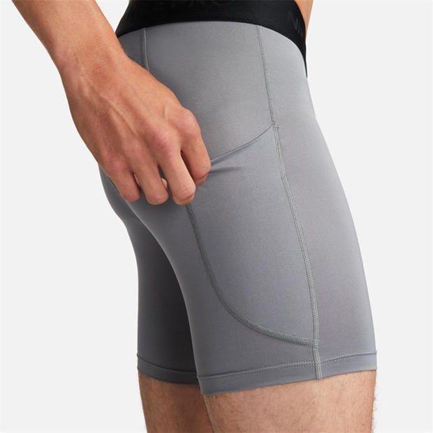 SmokeGrey/Black - Nike - Pro Core 9 Base Layer Shorts Mens