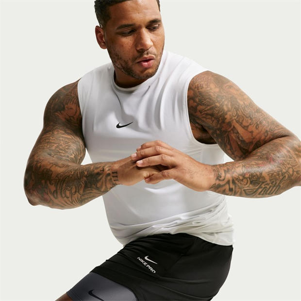 SmokeGrey/Black - Nike - Pro Core 9 Base Layer Shorts Mens