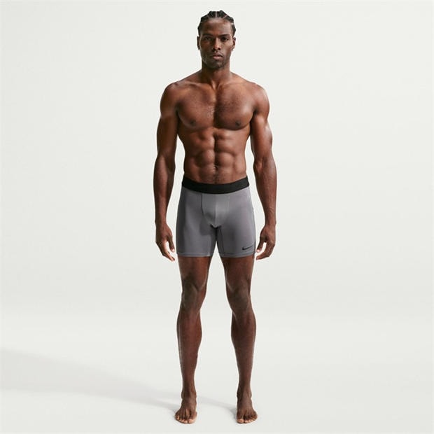 SmokeGrey/Black - Nike - Pro Core 9 Base Layer Shorts Mens