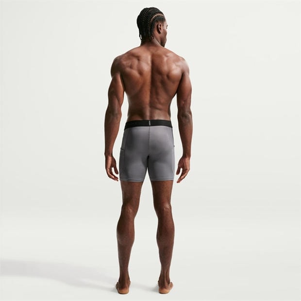 SmokeGrey/Black - Nike - Pro Core 9 Base Layer Shorts Mens