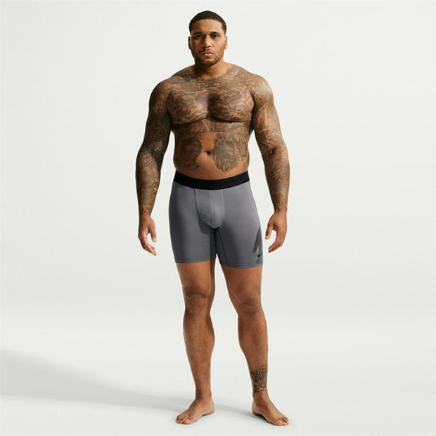 SmokeGrey/Black - Nike - Pro Core 9 Base Layer Shorts Mens