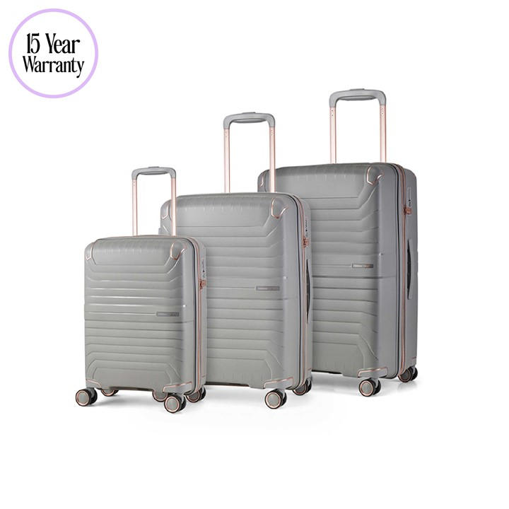 Rock  Grey Astrid Suitcase, Sports Direct