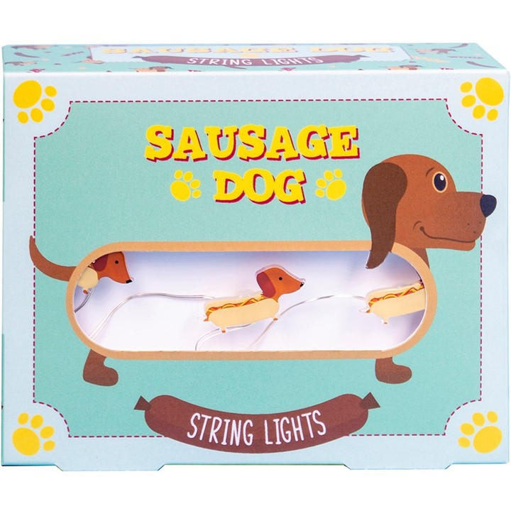 Fizz Creations Sausage Dog Mini String Lights - Image 2