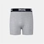 Grey - Lonsdale - Lonsdale Trunk Shorts 2 Pack Boys