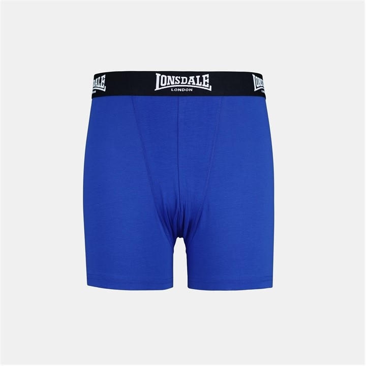 Lonsdale Boys Blue Trunk Shorts 2 Pack in Size 11 - 12 Years, Sports Direct