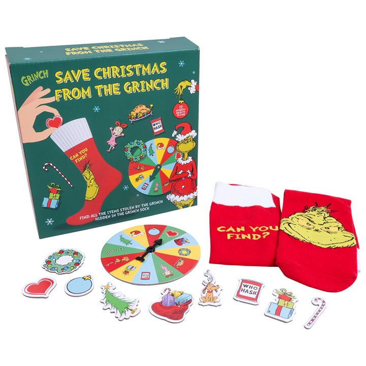 The Grinch   Save Christmas Sock Game, Sports Direct