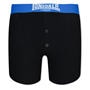 Black/Brt Blue - Lonsdale - Lonsdale 2-Pack Boxer Shorts Juniors