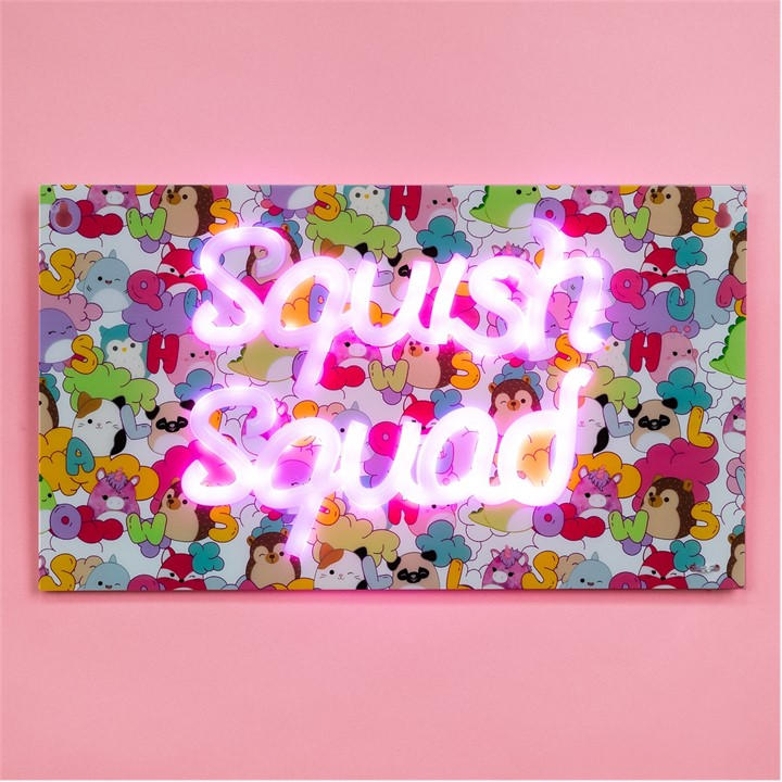 Squishmallows  Kids  Squish Squad Neon Wall Light, Sports Direct