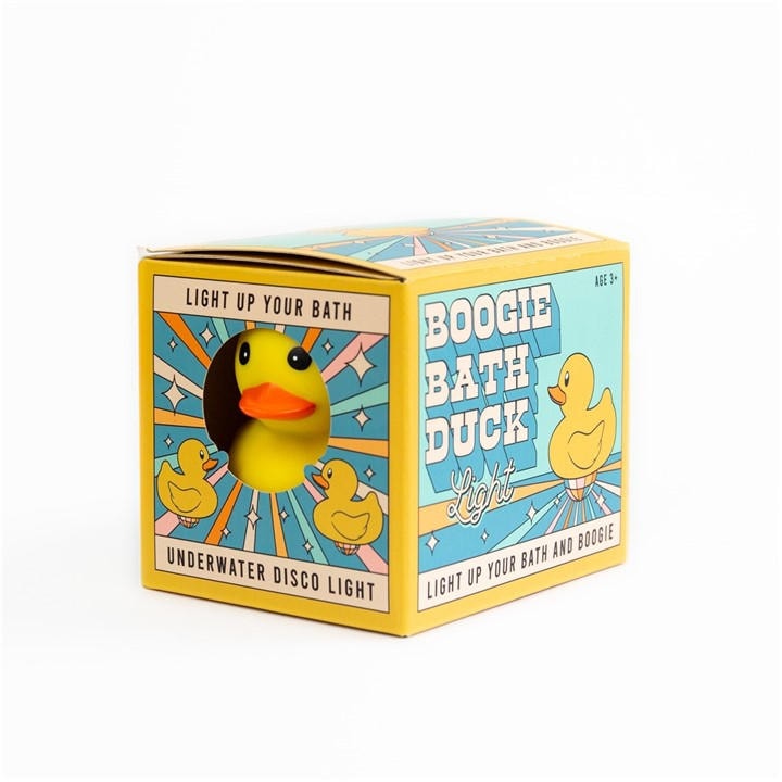 Gift Republic  Yellow Boogie Bath Duck - Underwater Disco Light, Sports Direct