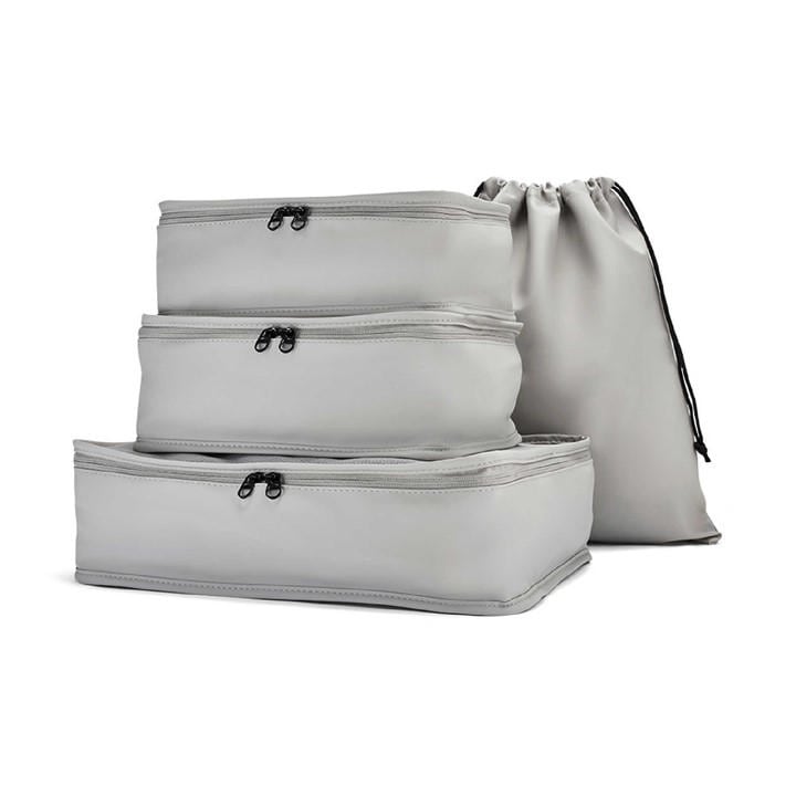 Rock  Grey Packing Cubes Set Of 4, Sports Direct
