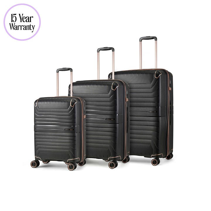 Rock Luggage Astrid Black Medium Suitcase - Image 2