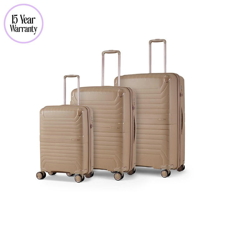 Rock  Beige Astrid Suitcase in Size M, Sports Direct