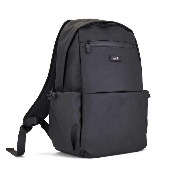 Rock Unisex Black Harper Backpack