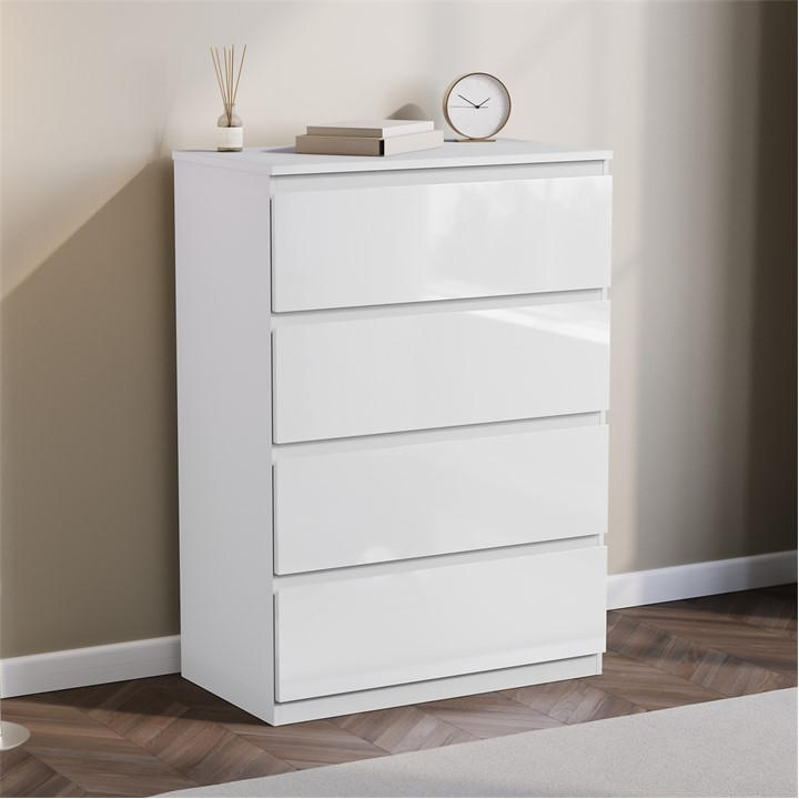 Forest    Glinton High Gloss 4 Drawer Chest, Football by Lassic, Sports Direct