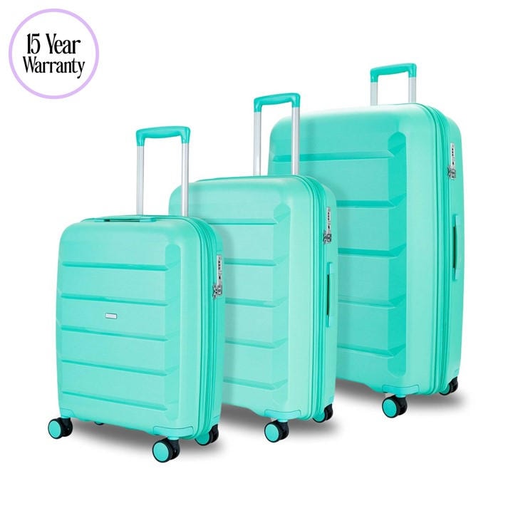 Rock  Tulum Suitcases Turquoise - Cabin - Image 3
