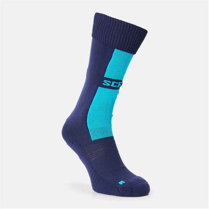 Warrior  Kids Blue Stoke City Away Sock  in Size 1 - 6, Sports Direct