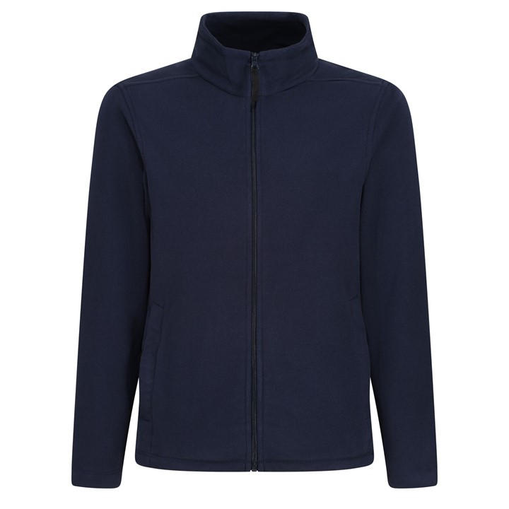 Regatta Men's Blue Micro Full-Zip Fleece in Size 4XL, Sports Direct
